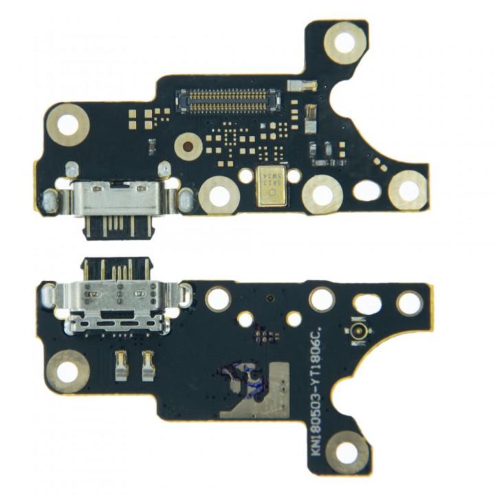 Нижня плата для Nokia 7 Plus з роз’ємом зарядки та мікрофоном