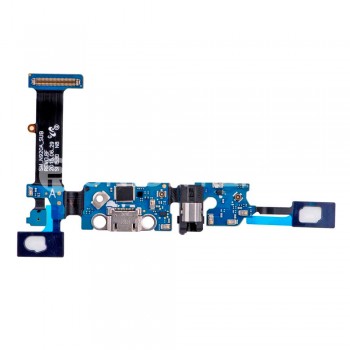 Шлейф для Samsung N920C Galaxy Note 5 з роз’ємом зарядки та компонентами