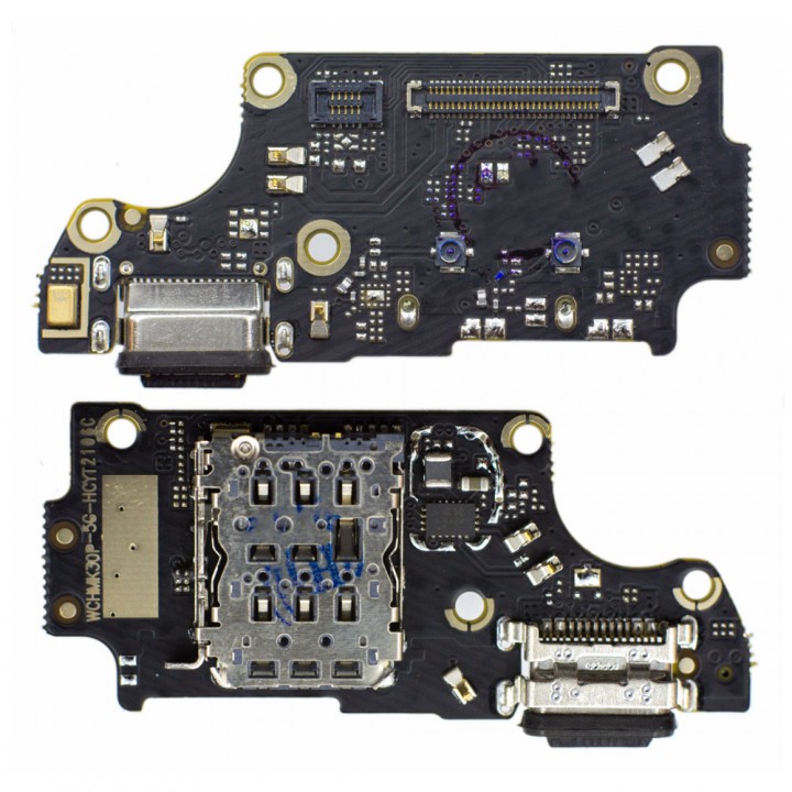 Нижня плата для Xiaomi Redmi K30 Pro з роз’ємом зарядки та мікрофоном