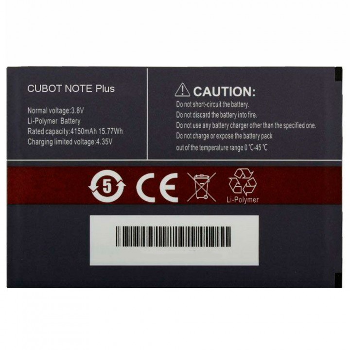 Аккумулятор Cubot Note Plus (2800 mAh)