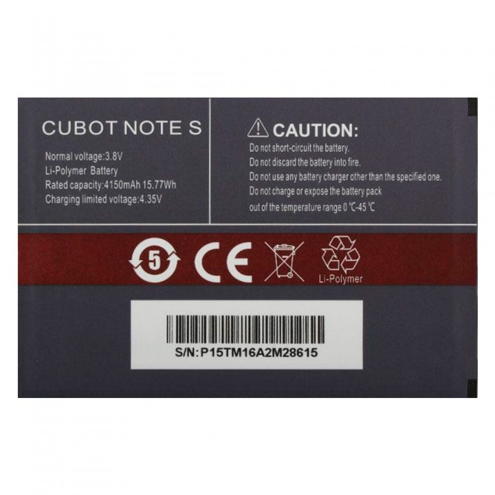 Акумулятор Cubot Note S (4150 mAh)