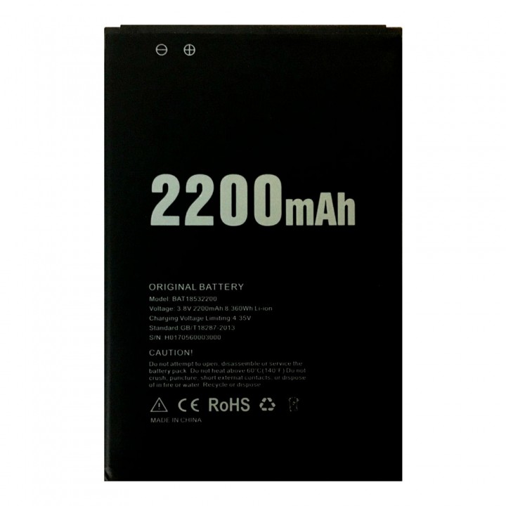 Акумулятор Doogee BAT18532200 (2200 mAh)