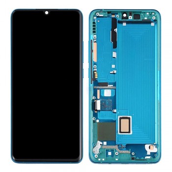 Дисплей для Xiaomi Mi Note 10 Pro з тачскріном і рамкою (Green) (Original PRC)