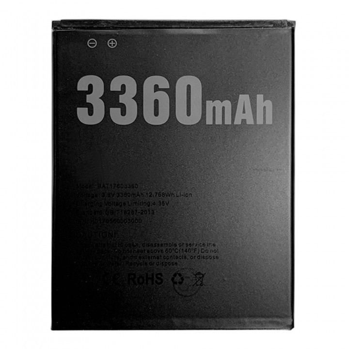 Акумулятор Doogee BAT17603360 (3360 mAh)