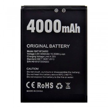 Акумулятор Doogee BAT18724000 (4000 mAh)