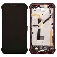 Дисплей для Blackview BV9600 з тачскріном і рамкою (Black)