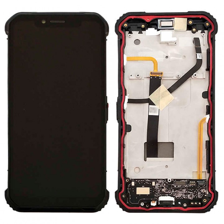 Дисплей для Blackview BV9600 з тачскріном і рамкою (Black)