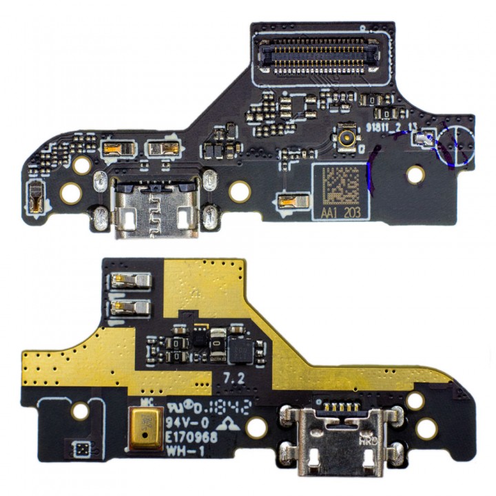 Нижня плата для Meizu M6T з роз’ємом зарядки та мікрофоном (Original)