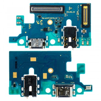 Нижня плата для Samsung M317F Galaxy M31s з роз’ємом зарядки та мікрофоном (Original)