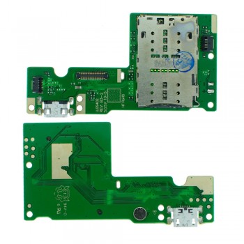 Нижня плата для Lenovo TB-X505F Tab M10 з роз’ємом зарядки та мікрофоном