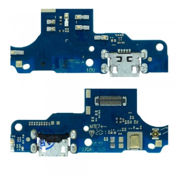 Нижня плата для Motorola XT2081 Moto E7 Plus з роз’ємом зарядки та мікрофоном