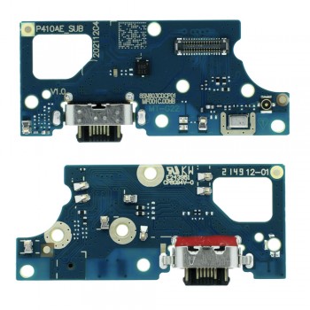 Нижня плата для Motorola XT2229-2 Moto E32s з роз’ємом зарядки та мікрофоном