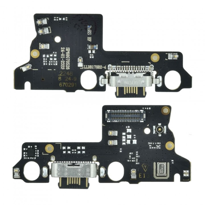 Нижня плата для Motorola XT2345 Moto E13 з роз’ємом зарядки та мікрофоном