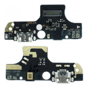 Нижня плата для Nokia 2.4 з роз’ємом зарядки та мікрофоном (Original)