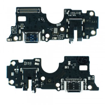 Нижня плата для Oppo A16 з роз’ємом зарядки та мікрофоном