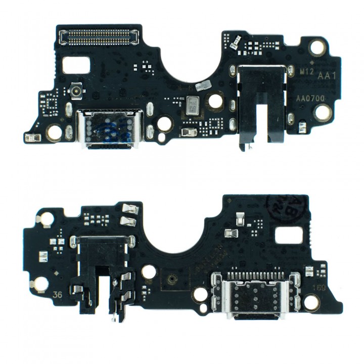 Нижня плата для Oppo A16 з роз’ємом зарядки та мікрофоном