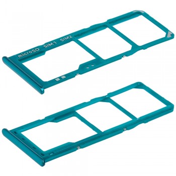 Тримач SIM-карти та MicroSD для Samsung A707 Galaxy A70s (2019) (Green)