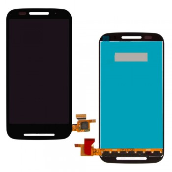 Дисплей для Motorola XT1021 Moto E з тачскріном (Black)
