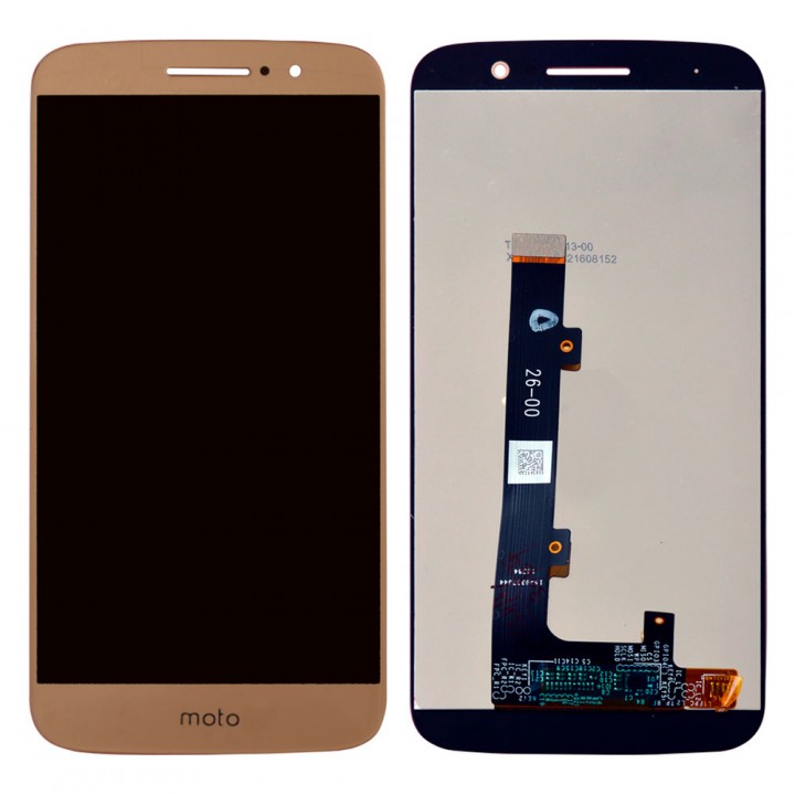 Дисплей для Motorola XT1663 Moto M з тачскріном (Gold)