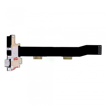 Шлейф для Xiaomi Mi 5s Plus з роз’ємом зарядки та компонентами (Original)