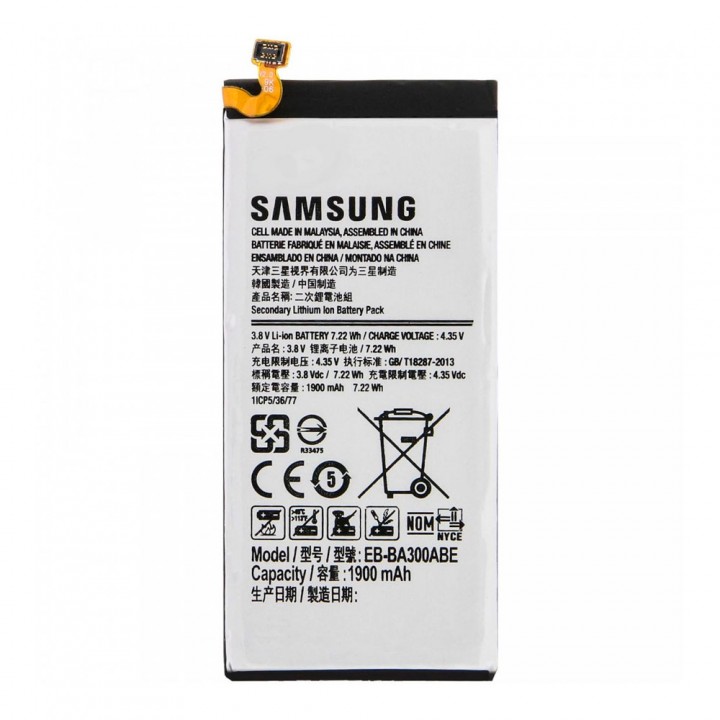Акумулятор Samsung EB-BA300ABE для Samsung A300 Galaxy A3 (2015) (1900 mAh)