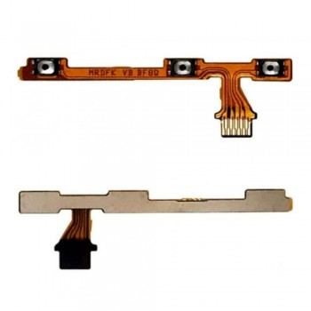 Шлейф для Huawei Honor 8A з кнопками включення та регулювання гучності
