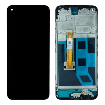 Дисплей для Oppo A53 (2020) з тачскріном і рамкою (Black) (Original PRC)