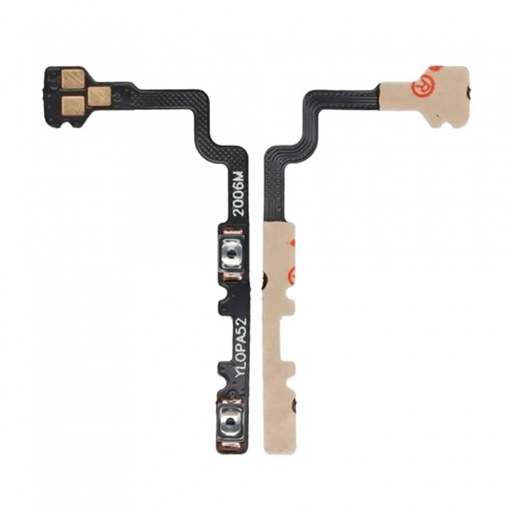 Шлейф для Oppo A52 з кнопками регулювання гучності