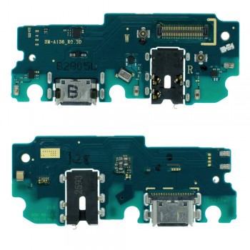 Нижня плата для Samsung A136B Galaxy A13 5G з роз’ємом зарядки та мікрофоном (Original)