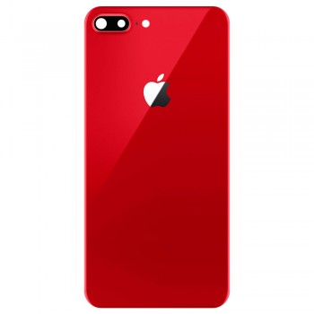 Задня кришка для iPhone 8 Plus (Red) (Original PRC) зі склом камери