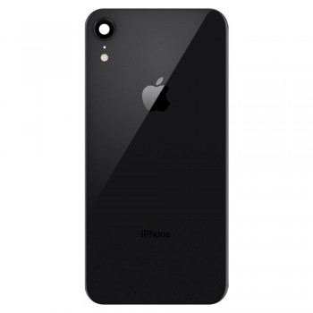 Задня кришка для iPhone XR (Black) (Original PRC) зі склом камери