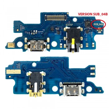 Нижня плата для Samsung M205F Galaxy M20 з роз’ємом зарядки та мікрофоном (SUB_0.4B)