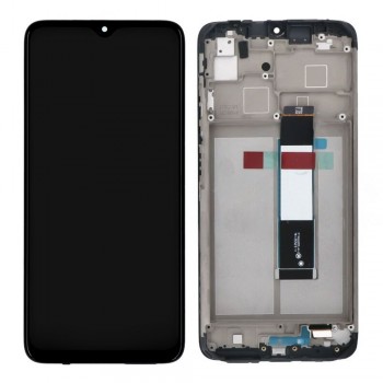 Дисплей для Xiaomi Poco M2 з тачскріном і рамкою (Black)