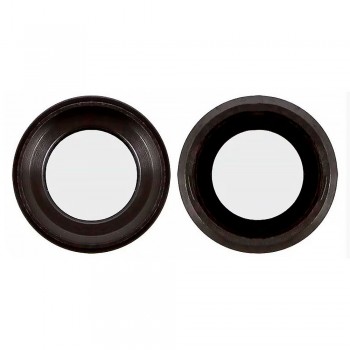 Скло камери для iPhone 6s Plus в рамці (Black)