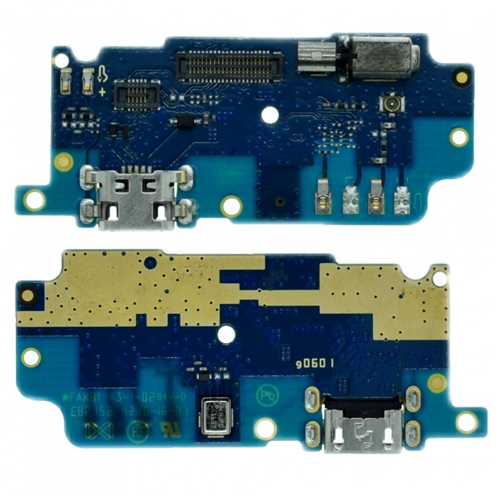 Нижняя плата для Meizu M5s с разъемом зарядки и микрофоном (Original)