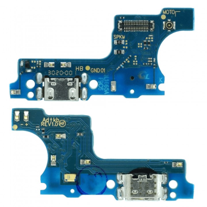 Нижня плата для Samsung A015F Galaxy A01 з роз’ємом зарядки та мікрофоном (Original PRC)