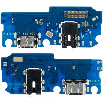 Нижня плата для Samsung M127F Galaxy M12 з роз’ємом зарядки та мікрофоном