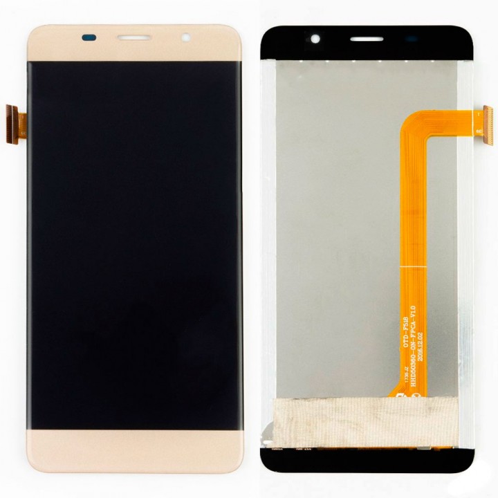 Дисплей для Bravis S500 з тачскріном (Gold)