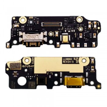 Нижня плата для Xiaomi Mi A2 з роз’ємом зарядки та мікрофоном (Original)