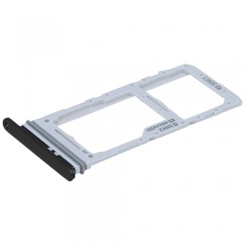 Тримач SIM-карти та MicroSD для Samsung G986 Galaxy S20 Plus 5G (Black) Dual Sim