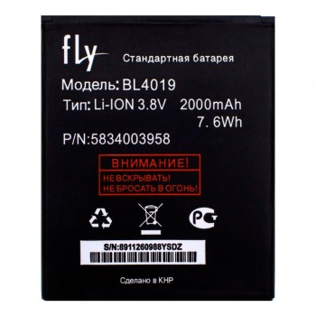 Акумулятор Fly BL4019 для Fly IQ446 Magic (2100 mAh)