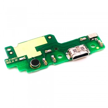 Нижняя плата для Huawei Y6 II с разъемом зарядки и микрофоном (Original)