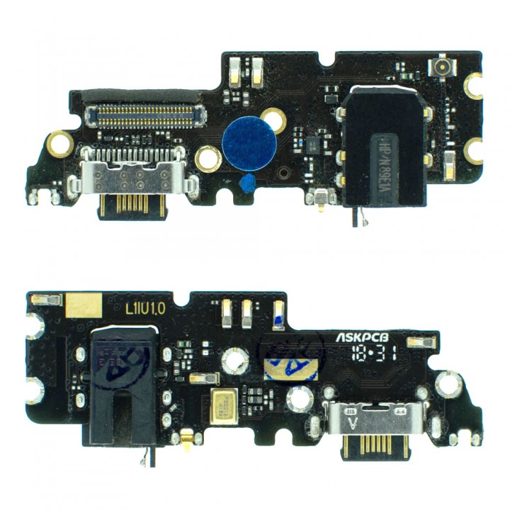 Нижня плата для Meizu 16th з роз’ємом зарядки та мікрофоном (Original)