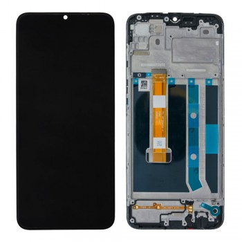 Дисплей для Oppo A17 з тачскріном і рамкою (Black)