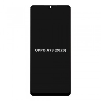 Дисплей для Oppo A73 (2020) з тачскріном (Black)