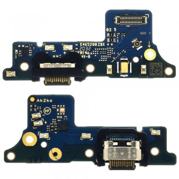 Нижня плата для Nokia 5.4 з роз’ємом зарядки та мікрофоном (Original)