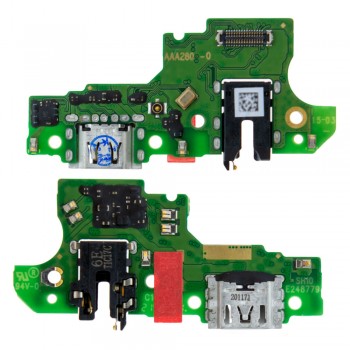 Нижня плата для Oppo A15 з роз’ємом зарядки та мікрофоном (Original PRC)