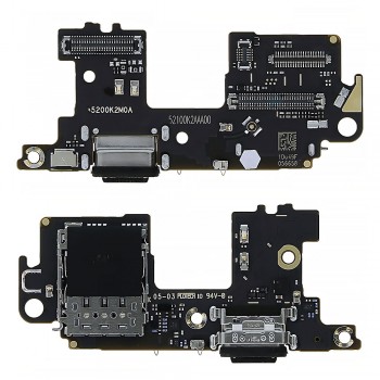 Нижня плата для Xiaomi Mi 11 з роз’ємом зарядки та мікрофоном (Original)