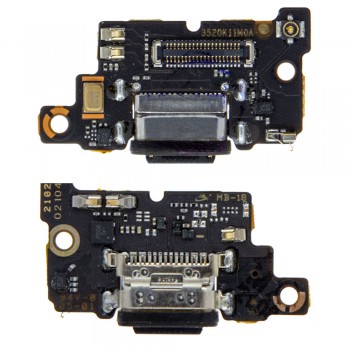 Нижня плата для Xiaomi Poco F3 з роз’ємом зарядки та мікрофоном (Original PRC)