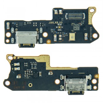 Нижня плата для Xiaomi Poco M3 з роз’ємом зарядки та мікрофоном (Original)